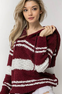 Color Me Striped Popcorn Hoodie