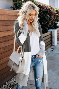 Love The One You're With Color Block Cardigan