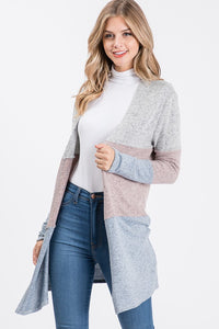 Free Spirit Color Block Cardigan